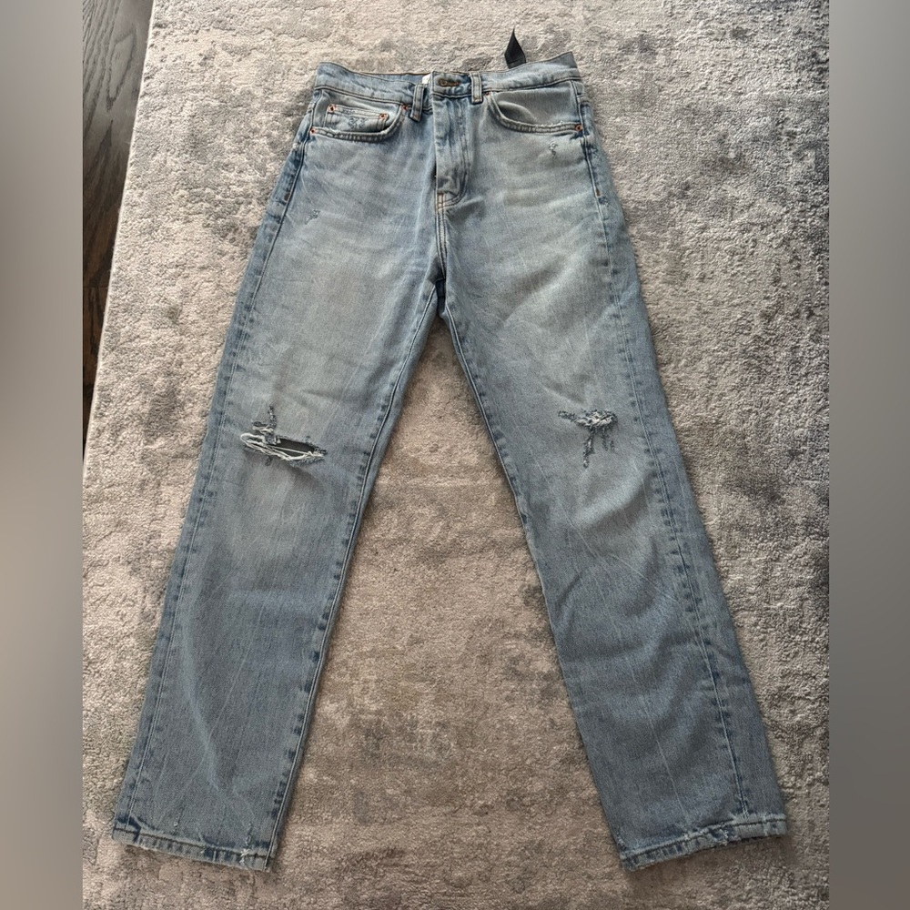 Zara ripped jeans size 2